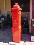 CAST IRON POST----LETTER BOX  --- CI 70