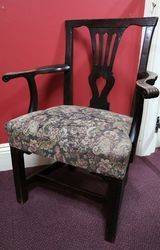 Country Style Georgian Arm Chair C1760.  