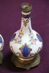 Antique Pair Of Sevres Vases 