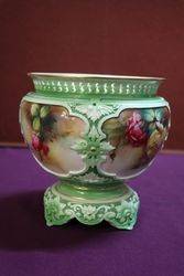 Royal Worcester Hand Painted Bowl BY Hadley C 1905 