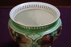 Royal Worcester Hand Painted Bowl BY Hadley C 1905 