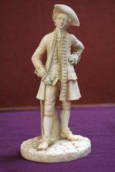 Antique Royal Worcester Porcelain Figure #