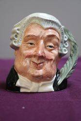 Royal Doulton Small Character Jug...The Lawyer #