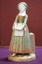 Royal Worcester Porcelain Figure #