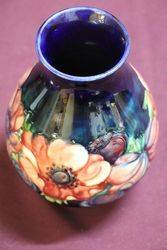 Walter Moorcroft Anemone Vase C1947 