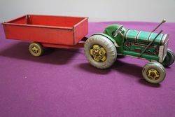 3 Piece of Tin Plate Tractor Set  