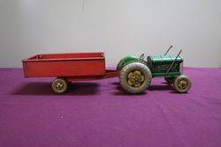 3 Piece of Tin Plate Tractor Set  