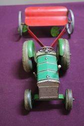 3 Piece of Tin Plate Tractor Set  