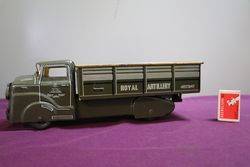 Tin Plate Royal Artillery Truck In Original Condition 