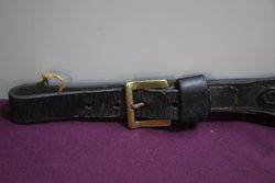 Set Of 3 Horse Brasses On Leather Strap 