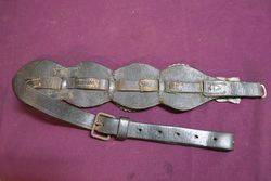Set Of 4 Horse Brasses On Leather Strap 