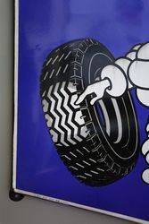 Michelin Enamel Advertising Sign 