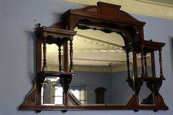 mahogany wall mirror