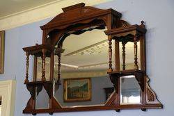 mahogany wall mirror