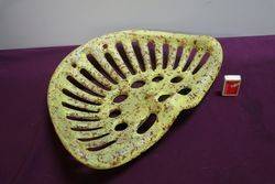 Cast Iron Tractor Seat  