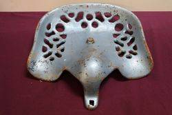 Antique Cast Iron Tractor- Implement Seat     #