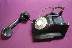 Early C20th Bakelite Pyramid Telephones 