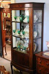 Mahogany Display Cabinet