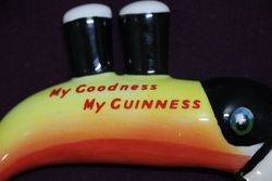 Hand Painted Set Of 3 Guinness Advertising BY Carlton Ware  