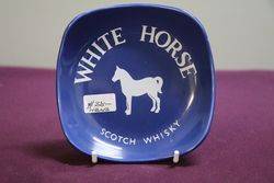 White Horse Advertising Coin Tray by Empire Porcelain.#