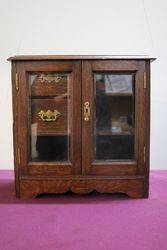 English Oak 2 Door Smokers Companion C1900 10