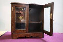 English Oak 2 Door Smokers Companion C190010