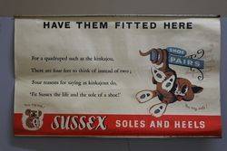 Sussex Advertising Card