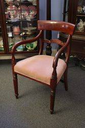 Mid C19th Mahogany Carver Chair C1860 #