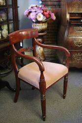 Mid C19th Mahogany Carver Chair C1860 