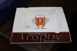 Whitbread Trophy China Ashtray #