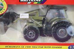 132 Britains Hurlimann SX 1500 Tractor With Loader Model 