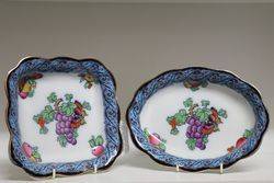  11 Piece Losol Ware Fruit Set C1915 Staffordshire Potteries 