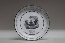 Very Early English China Plate C1800-25 #