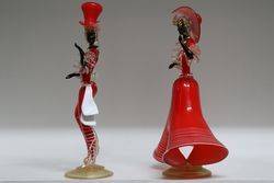 Fine Pair Of Murano Figures  