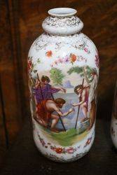 Pair OF Austrian Porcelain Vases C1900 