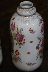 Pair OF Austrian Porcelain Vases C1900 