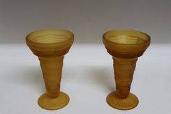 Pair Of Deco Vases 