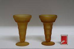 Pair Of Deco Vases 