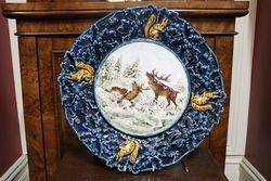 Stunning Late 19th Century Austrian Wall Plate #