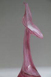 Tulip Art Glass Vase 