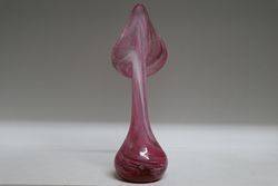 Tulip Art Glass Vase 