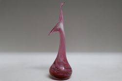 Tulip Art Glass Vase 