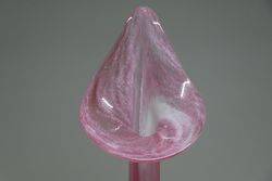 Tulip Art Glass Vase 