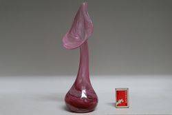Tulip Art Glass Vase 