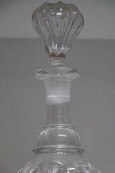 Pair Of Quality Glass Decanters