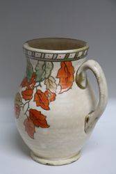 Charlotte Rhead Golden Leaves Jug 