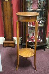 Edwardian Satinwood Pedestal 