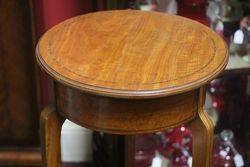 Edwardian Satinwood Pedestal 