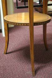 Edwardian Satinwood Pedestal 