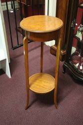 Edwardian Satinwood Pedestal 